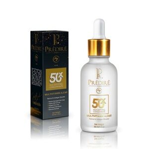 PREDIRE PARIS 50X Premium Retinol & Collagen Booster 24K Gold Serum NWB